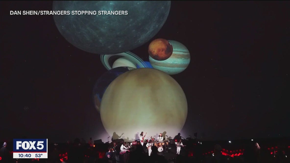NJ planetarium hosts ‘Sphere’-like concerts